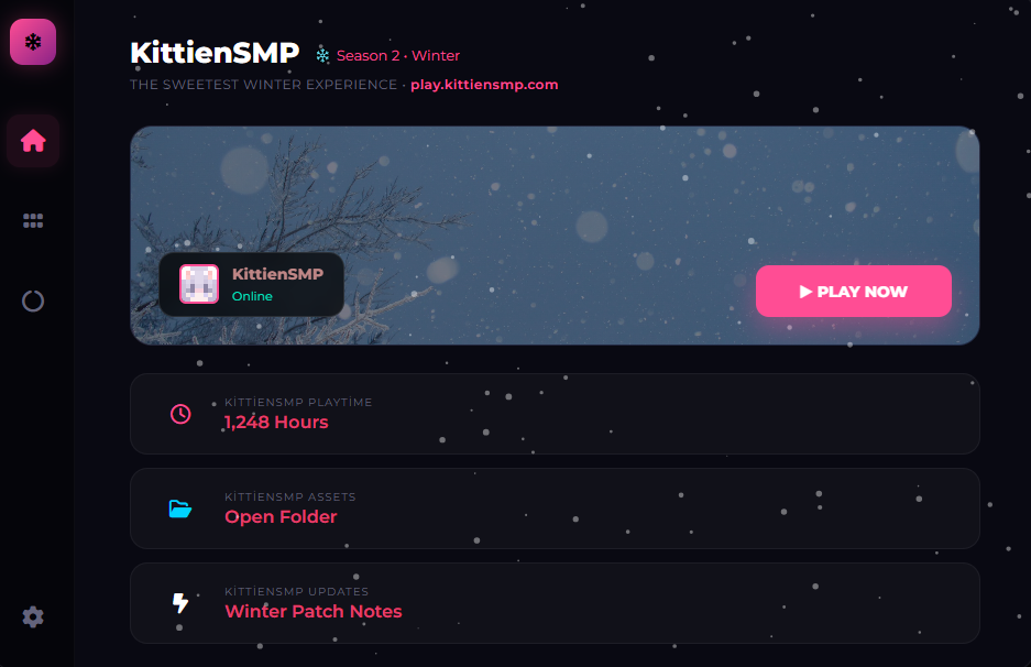 KittienSMP launcher screenshot